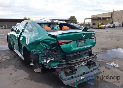 2024 BMW M4 z USA, uszkodzony, nr VIN WBS53AZ05RCR04999